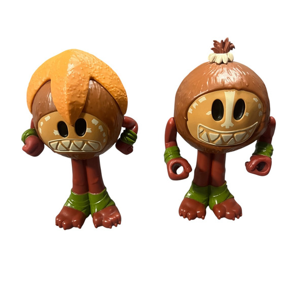 DISNEY Moana Kakamora Coconut Maracas Musical Instrument Set Action Figure Toy - Picture 1 of 9